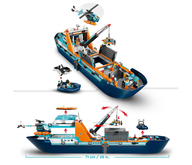 LEGO City 60368 Łódź badacza Arktyki - 1144448 - zdjęcie 3